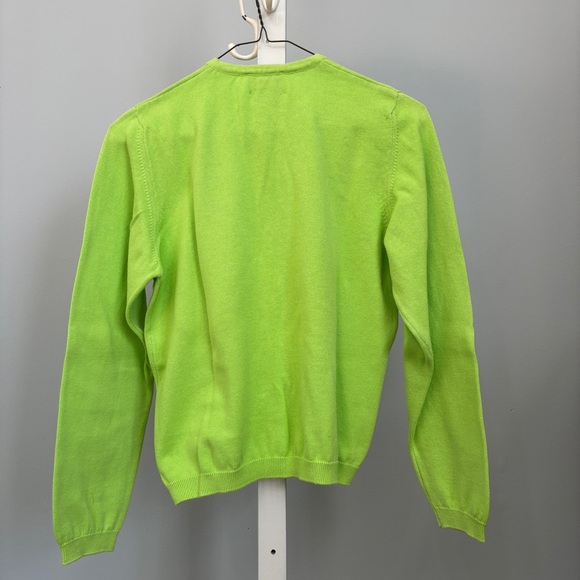 Lilly Pulitzer Size S Lime Green Cardigan Set - Picture 4 of 13